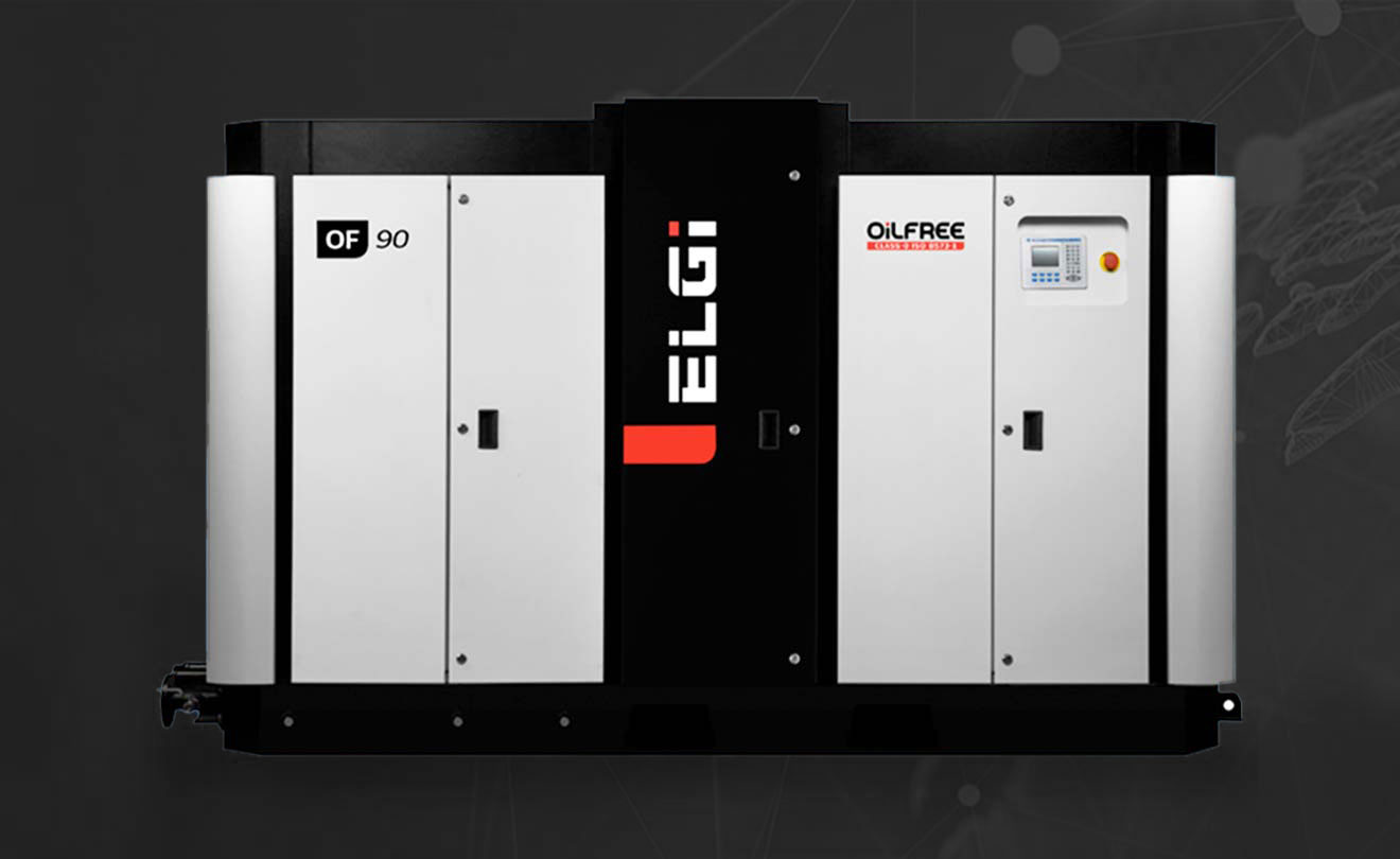 OF SERIES | 60-500 HP Oil Free Screw Air Compressor